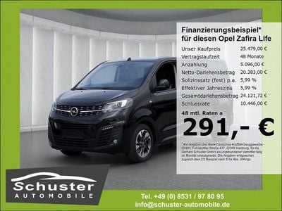 Gebraucht Opel Zafira Life Elegance 177 PS (130 kW) 2021 Schwarz Van / Kleinbus
