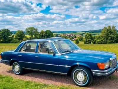 Gebraucht Mercedes S280 156 PS (114 kW) 1979 Blau Limousine