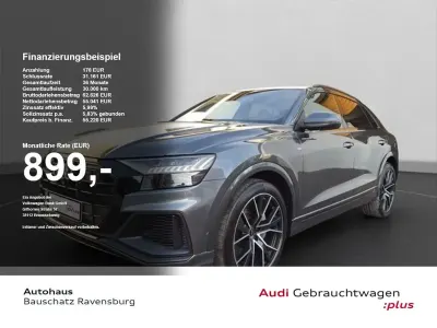 Gebraucht Audi Q8 S-Line 381 PS (280 kW) 2022 Grau SUV