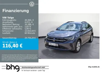 Gebraucht VW Taigo Goal 116 PS (85 kW) 2025 Grau SUV