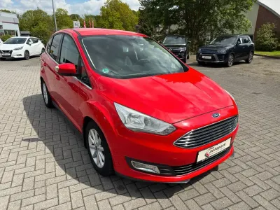 Gebraucht Ford C-MAX Titanium 150 PS (110 kW) 2016 Rot Van / Kleinbus