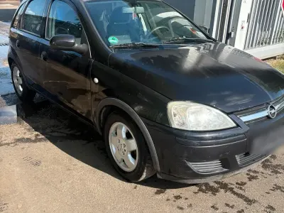 Gebraucht Opel Corsa 2004 Schwarz Kleinwagen