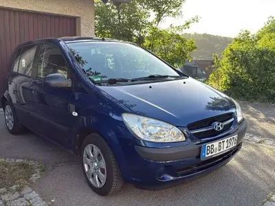 Gebraucht Hyundai Getz 67 PS (49 kW) 2007 Blau Kleinwagen