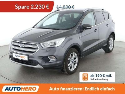 Gebraucht Ford Kuga Titanium 150 PS (110 kW) 2017 Grau SUV