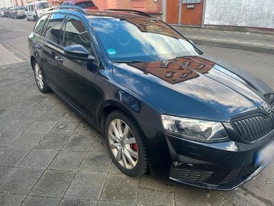 Brugt Skoda Octavia vRS 184 HK (135 kW) 2016 Sort Hatchback