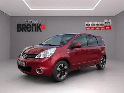 Gebraucht Nissan Note I-Way 110 PS (80 kW) 2012 Rot Kleinwagen