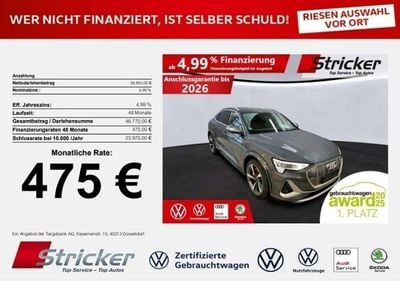 Gebraucht Audi e-tron Ambiente 369 kW (503 PS) 2021 Daytonagrau perleffekt (metallic) SUV