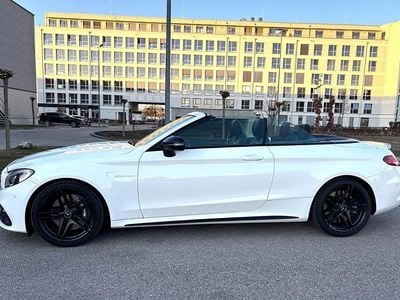 Gebraucht Mercedes C63 AMG AMG 476 PS (350 kW) 2018 Weiß Cabrio