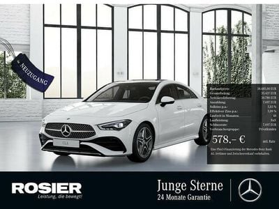 Gebraucht Mercedes CLA200 Advanced 163 PS (119 kW) 2024 Weiss / polarweiß Coupé