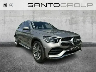Brugt Mercedes GLC400d AMG line 330 HK (242 kW) 2022 Sølv SUV