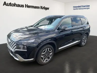 Gebraucht Hyundai Santa Fe Prime 179 PS (131 kW) 2021 Schwarz SUV