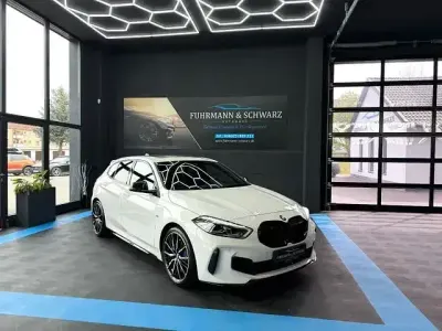 Brugt BMW M135 Performance 306 HK (225 kW) 2020 Hvid Hatchback
