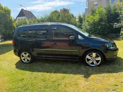Gebraucht VW Touran 170 PS (125 kW) 2013 Schwarz Van / Kleinbus