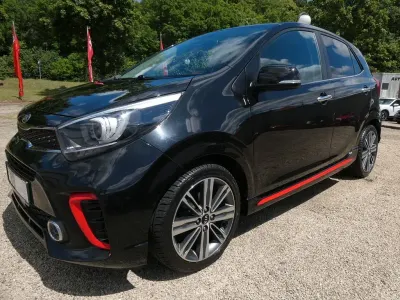 Gebraucht Kia Picanto GT-Line 101 PS (74 kW) 2018 Schwarz Kleinwagen