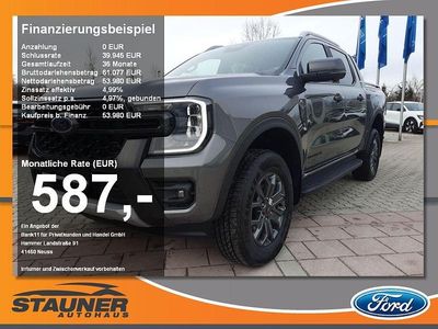 Neu Ford Ranger Wildtrack 205 PS (150 kW) 2026 Carbonizedgrey Pickup