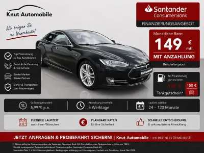 Gebraucht Tesla Model S 245 kW (334 PS) 2015 Schwarz Kleinwagen