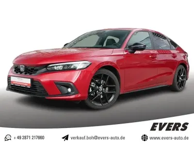Usata Honda Civic Hybrid 184 CV (135 kW) 2023 Rosso Berlina