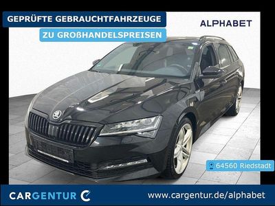 Gebraucht Skoda Superb SportLine 150 PS (110 kW) 2021 Black magic perleffekt Kombi