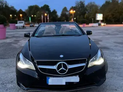 Brugt Mercedes E220 Sport Edition 170 HK (125 kW) 2015 Sort Cabriolet