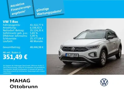 Gebraucht VW T-Roc IQ Drive 150 PS (110 kW) 2025 Weiß SUV