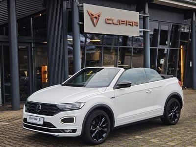 Gebraucht VW T-Roc Cabriolet R-line 150 PS (110 kW) 2021 Weiß Cabrio