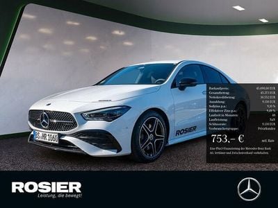 Gebraucht Mercedes CLA200 AMG line 150 PS (110 kW) 2025 Weiss / polarweiß Coupé
