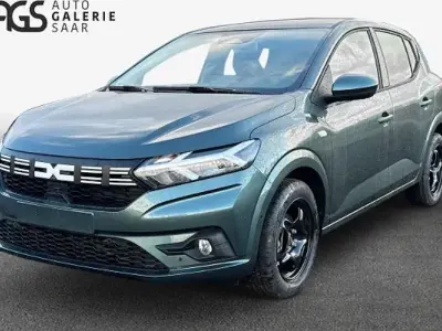 Nowe Dacia Sandero Expression 91 KM (66 kW) 2025 Zielony Sedan/Limuzyna