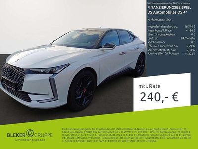 Lack weiss perlglänzend/typ au Gebraucht 2023 DS Automobiles DS4 Performance Line Plus Limousine | 20.680 € (Guter Preis)