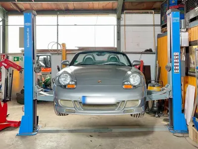 Gebraucht Porsche Boxster S 252 PS (185 kW) 2000 Silber Cabrio