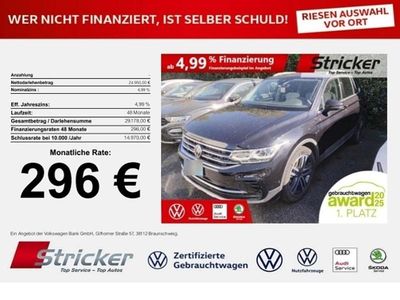 Gebraucht VW Tiguan Elegance 245 PS (180 kW) 2021 Schwarz SUV