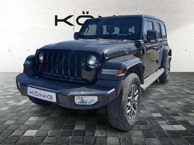 Second-hand Jeep Wrangler Sahara 381 CP (280 kW) 2022 Negru SUV