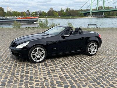 Gebraucht Mercedes SLK200 163 PS (119 kW) 2006 Schwarz Cabrio