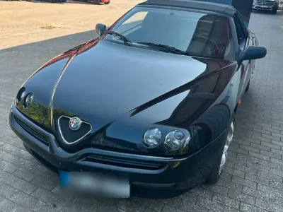 Gebraucht Alfa Romeo Spider 155 PS (114 kW) 1999 Schwarz Cabrio