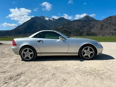 Używany Mercedes SLK230 231 KM (169 kW) 1997 Srebrny Kabriolet