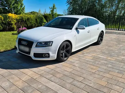 Gebraucht Audi A5 Sportback S-Line 160 PS (117 kW) 2011 Weiß Kleinwagen