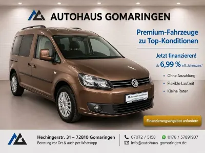 Gebraucht VW Caddy Trendline 105 PS (77 kW) 2013 Braun Van / Kleinbus