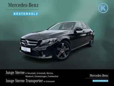 Gebraucht Mercedes C300 Avantgarde 245 PS (180 kW) 2020 Obsidianschwarz Limousine