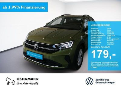 Gebraucht VW Taigo Life 95 PS (69 kW) 2023 Grün SUV