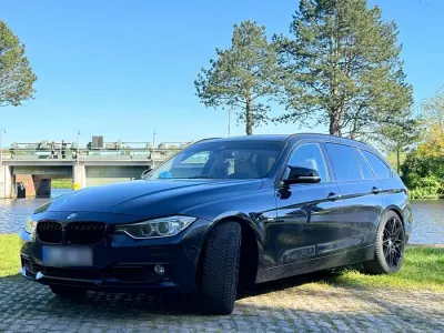 Gebraucht BMW 330 Luxury Line 286 PS (210 kW) 2014 Blau Kombi