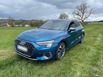 Usata Audi A3 Edition .1 150 CV (110 kW) 2020 Blu Berlina
