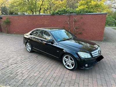 Usata Mercedes C250 AMG 204 CV (150 kW) 2009 Nero Berlina