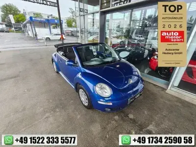 Gebraucht VW New Beetle 116 PS (85 kW) 2006 Blau Kleinwagen