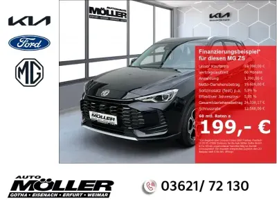 Neu MG ZS Comfort 116 PS (85 kW) 2026 Schwarz SUV