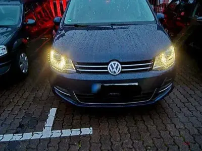 Gebraucht VW Sharan Allstar 184 PS (135 kW) 2015 Blau Van / Kleinbus