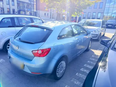 Gebraucht Seat Ibiza SC Style 86 PS (63 kW) 2010 Blau Kleinwagen