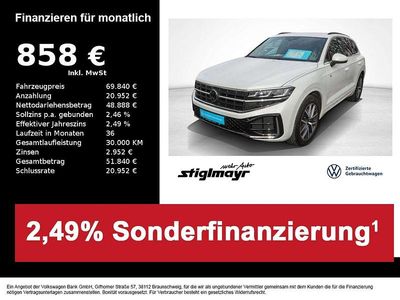 Gebraucht VW Touareg R-line 286 PS (210 kW) 2025 Oryxweiß perlmutteffekt SUV