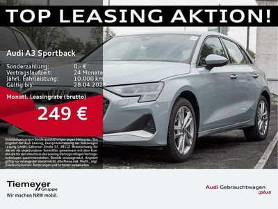 Używany Audi A3 Advanced 150 KM (110 kW) 2024 Szary Sedan/Limuzyna