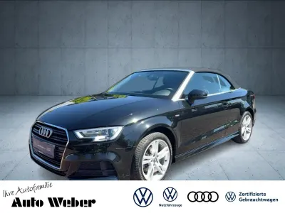 Gebraucht Audi A3 Cabriolet S-Line 116 PS (85 kW) 2017 Schwarz Cabrio