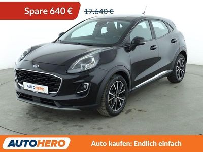 Schwarz Gebraucht 2022 Ford Puma Titanium SUV | 17.000 € (Guter Preis)