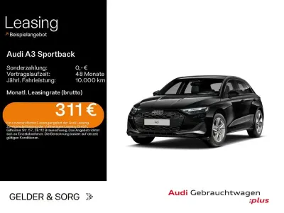 Gebraucht Audi A3 Comfort 150 PS (110 kW) 2025 Mythosschwarz metallic Limousine